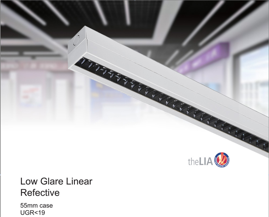 Multiple link w/o light gap Linear light Refective