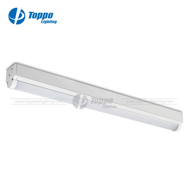 Paviršiaus montavimas arba pakaba 1-10v Dimm PIR jutiklis LED Slim Batten